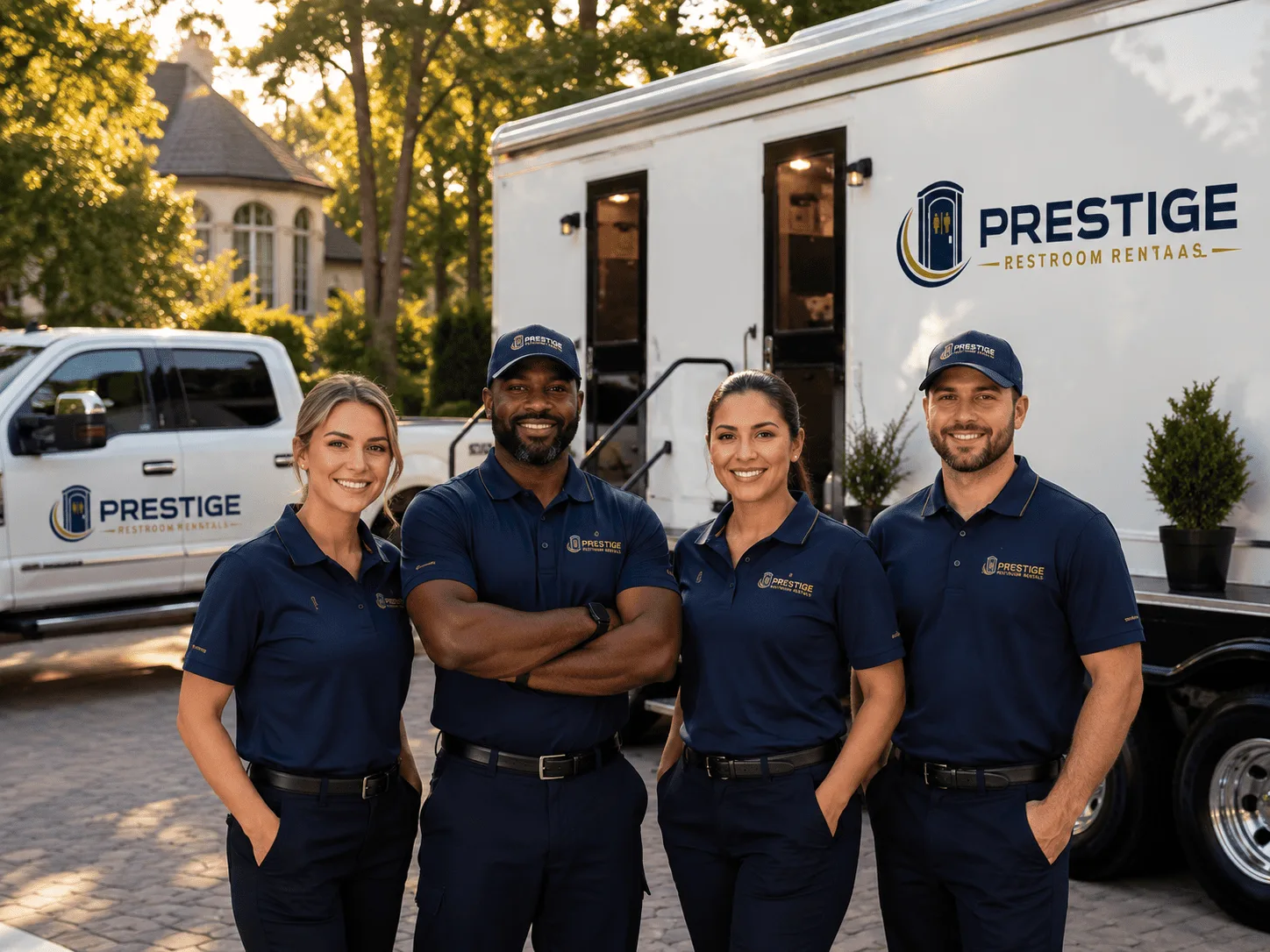 Trusted Luxury Portable Restrooms company in Honor, MI